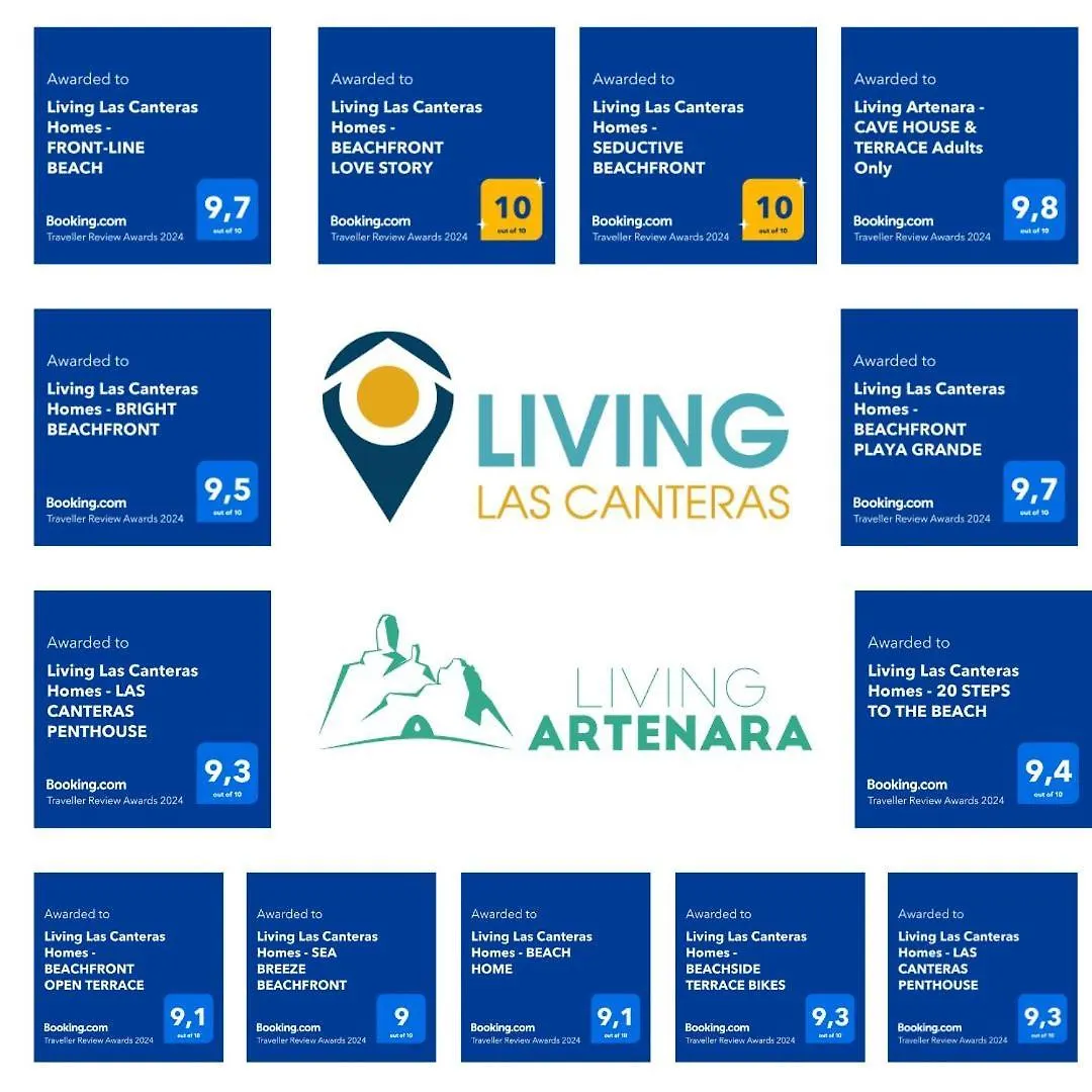 Living Artenara - Cave House & Terrace Adults Only Apartment 0*,  Spain