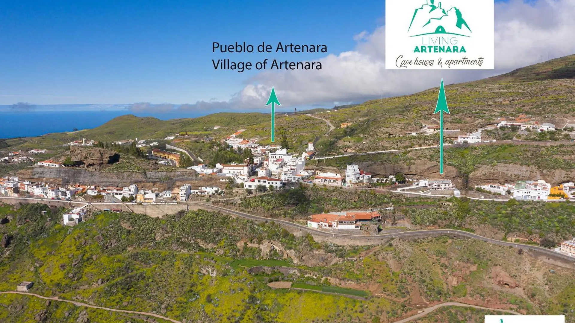 Апартаменты Living Artenara - Cave House & Terrace Adults Only